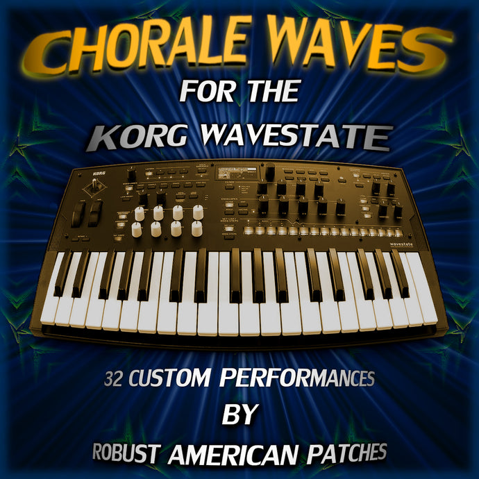 CHORALE WAVES FOR THE KORG WAVESTATE